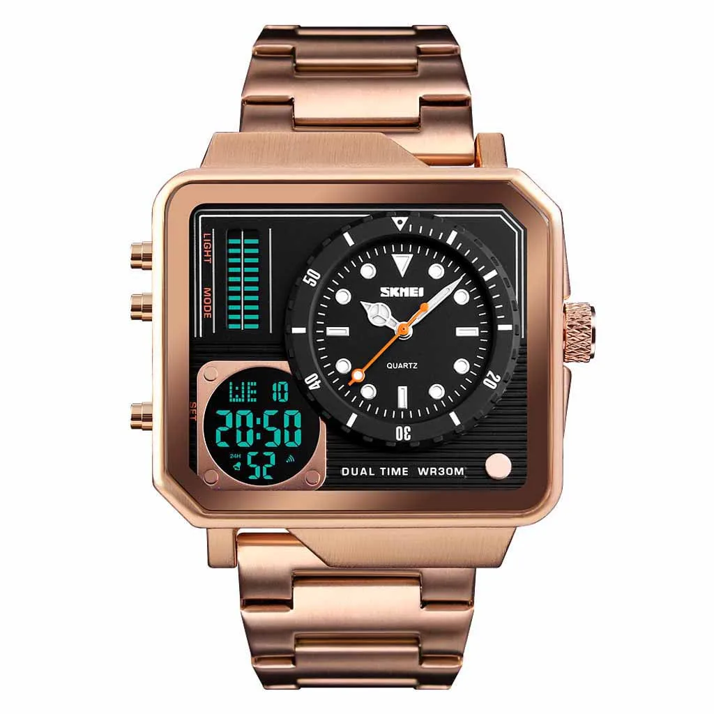 

Luxury Watches Men Simple Military Mens Led Digital Sports Wristwatch Fashion Male Electronic Analog Watches Relogio Masculino