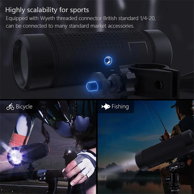 flashlight speaker 12