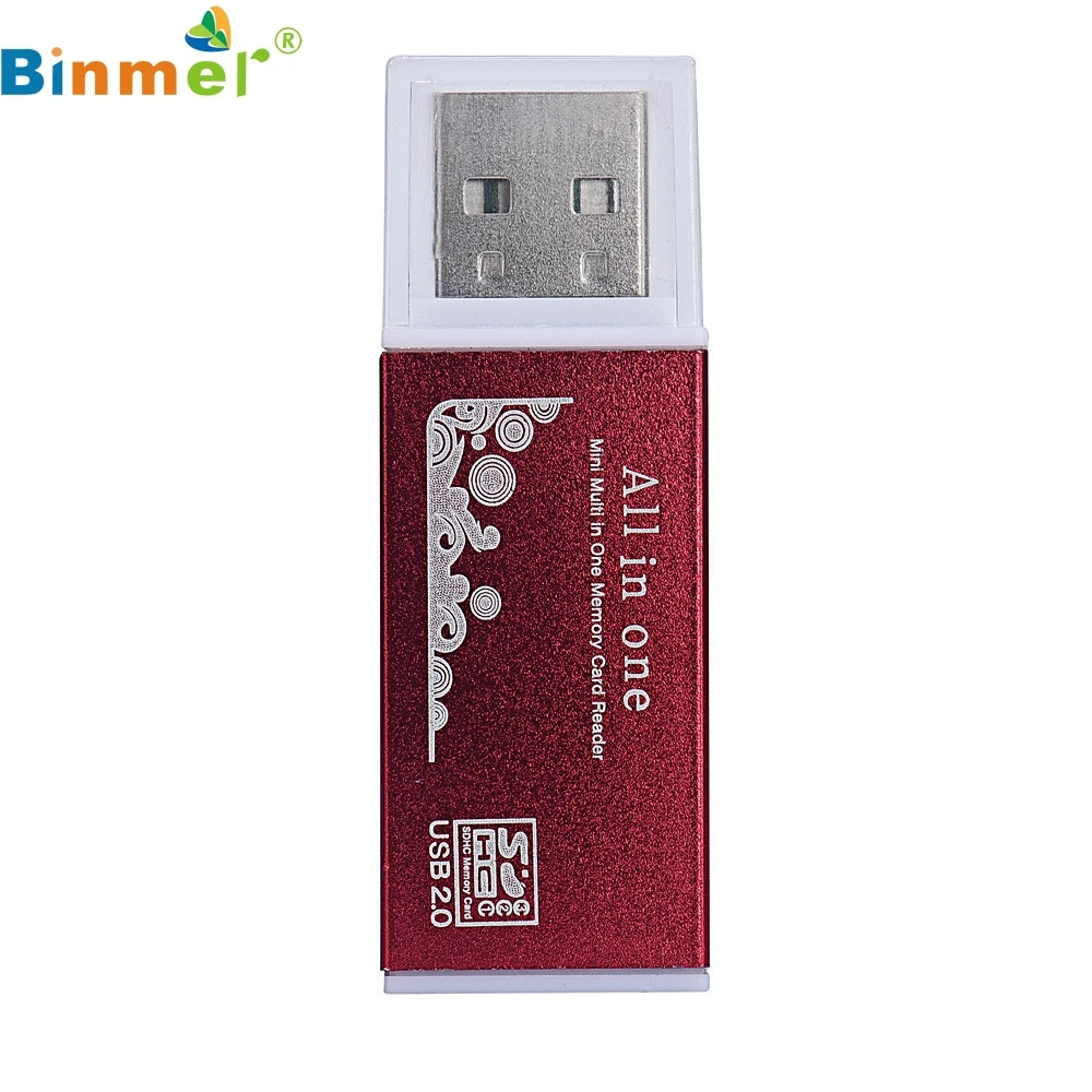 Хорошие продажи Бесплатная доставка и оптовая торговля USB 2.0 все в 1 Multi чтения карт памяти rd 9 декабря