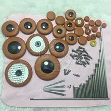 Сопрано колодки для саксофона набор из 28 подушечек хороший материал+ сопрано sax запчасти для ремонта