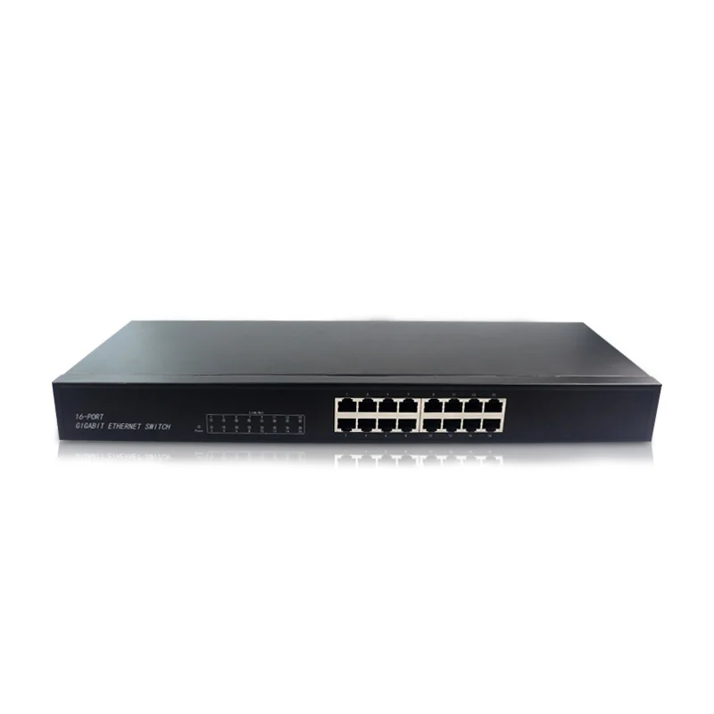 

Gigabit Ethernet switch 16-port Desktop Gigabit Switch / Fast Ethernet Network Switch LAN Hub/ Full or Half duplex Excha