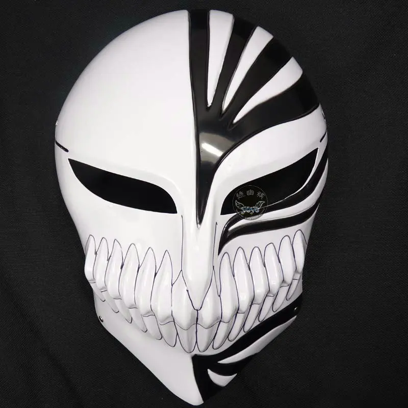 Death Cosplay Props Ichigo Kurosaki Masquerade Party Mask Japanese Anime Film Accessories 