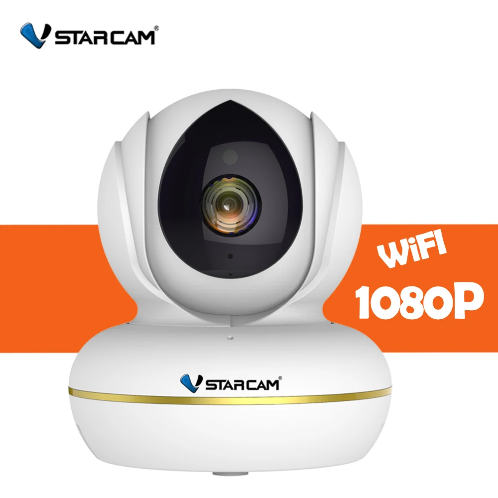 

VStarcam C22S IP Camera Wi-Fi 1080P Video Surveillance Monitor Security Wireless Cam with Two Way Audio Night Vision EYE4 APP