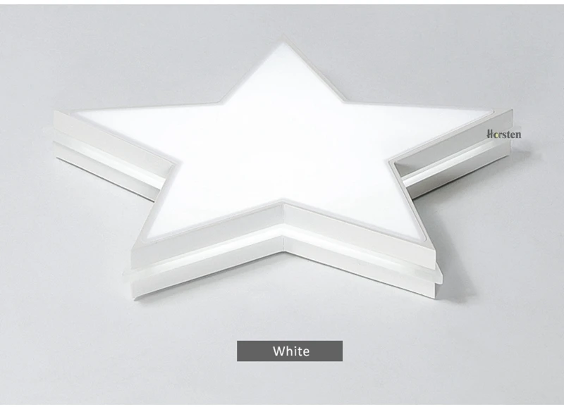Acrylic Star LED Ceiling Light 36W Baby Kids Bedroom Ceiling Lamp Creative Star Lampshade Lighting Fixture For Children Room 110-220V (9)