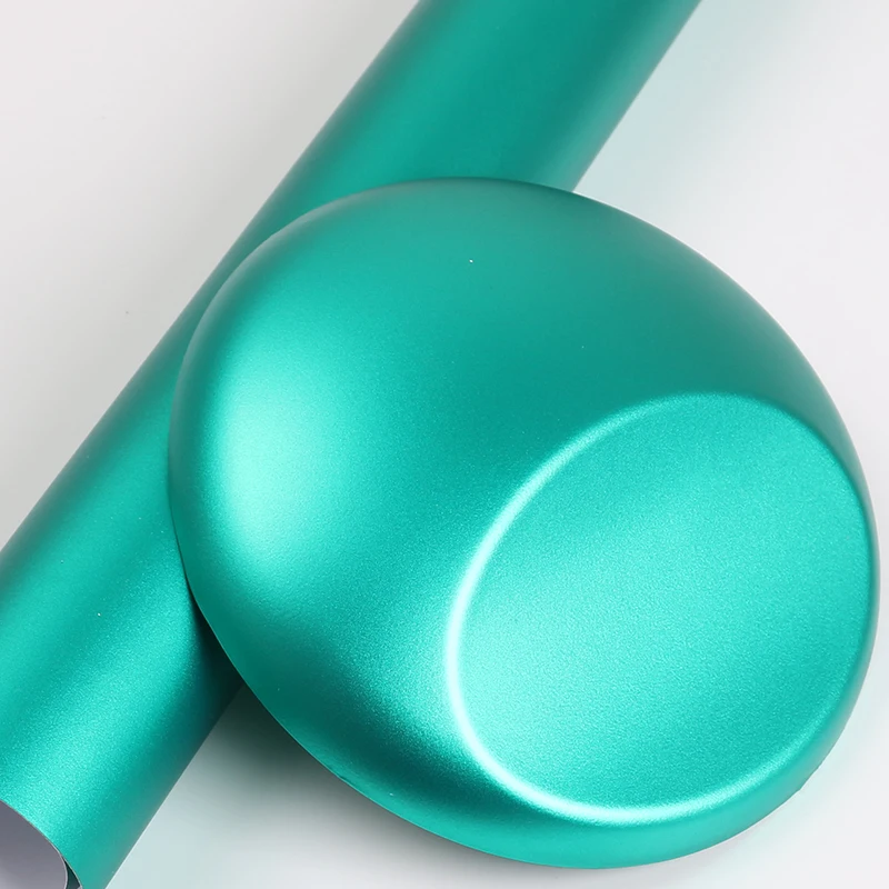 car styling Premium 1.52x20m air free bubbles Tiffany matte chrome car