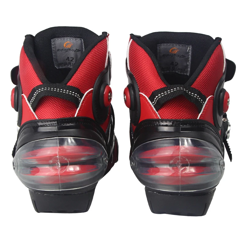 NEW Motorcycle Racing short boots foot protective anker shoes motobotinki Racing boot moto shoes Motorcycle boots
