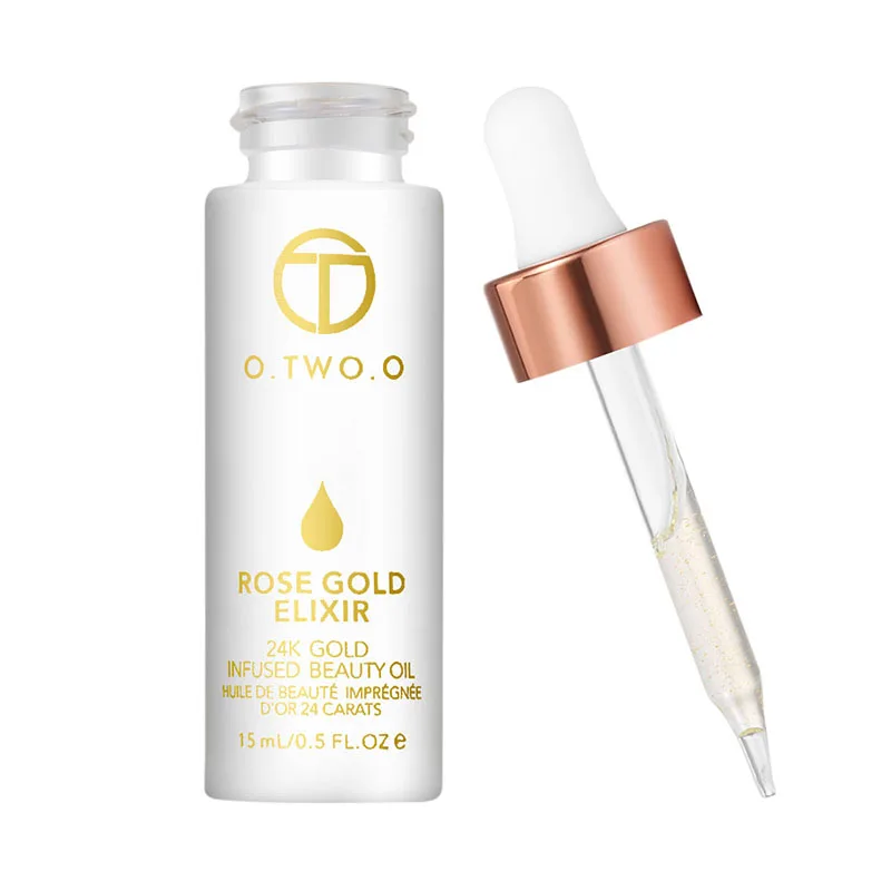 24k Rose Gold Elixir Skin Make Up Oil Face Essential Before Primer Foundation Moisturizing Anti-aging Care | Красота и здоровье