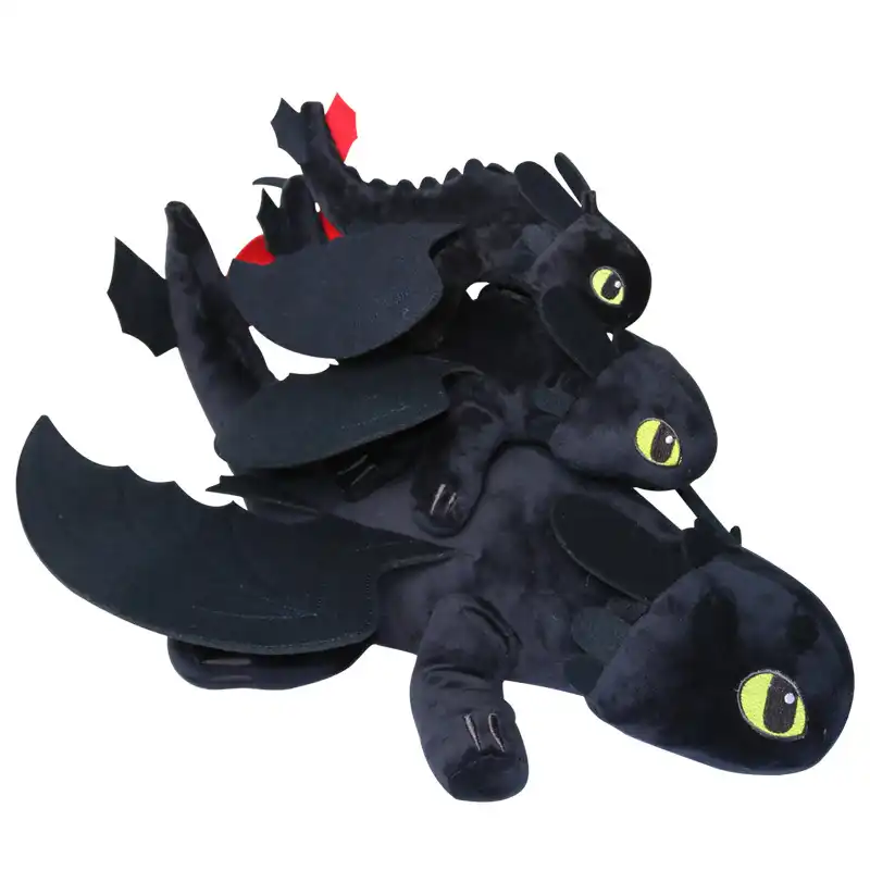 toothless fluffy toy