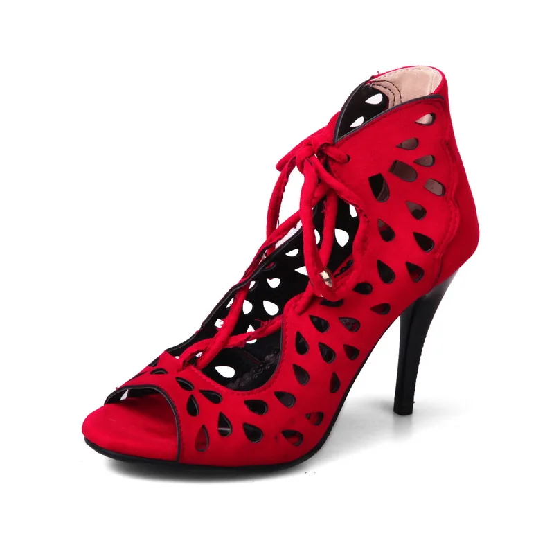 Feminino Fraîches Pompes Grande Parti Bottes 44 2017 18 Talons Hauts gris Sandales Femmes Nouvelles Dames Dame rouge Sapato Noir Taille À Mode 34 De Chaussures 1 AqFIfFwxR