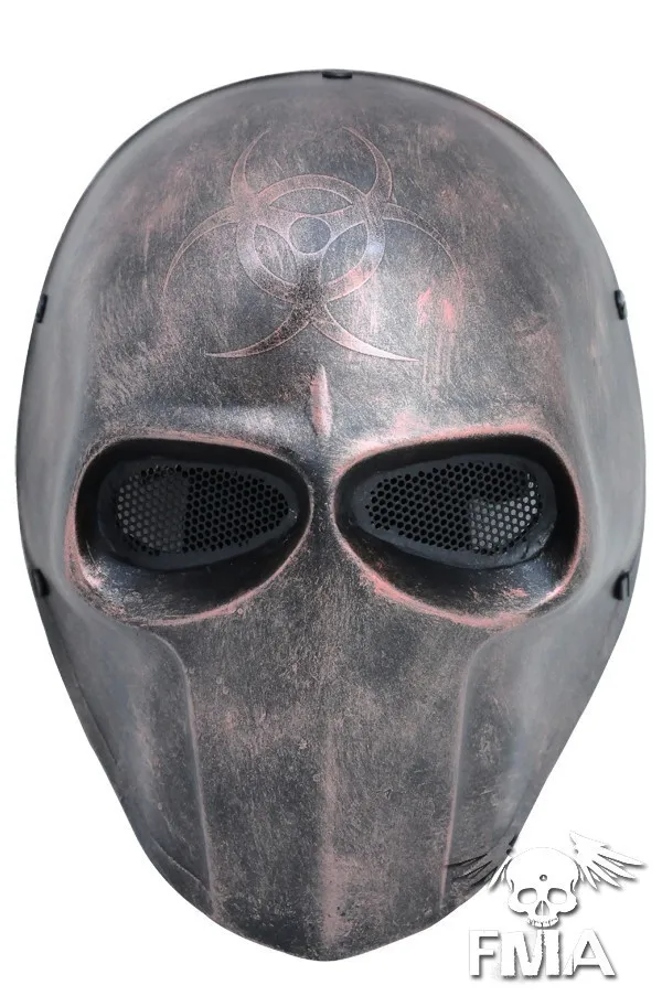 Army of Two Mask Fibreglass Airsoft Paintball Helmet (Copper) dance mask1