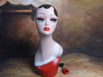 

Hand Painted Mannequin Head