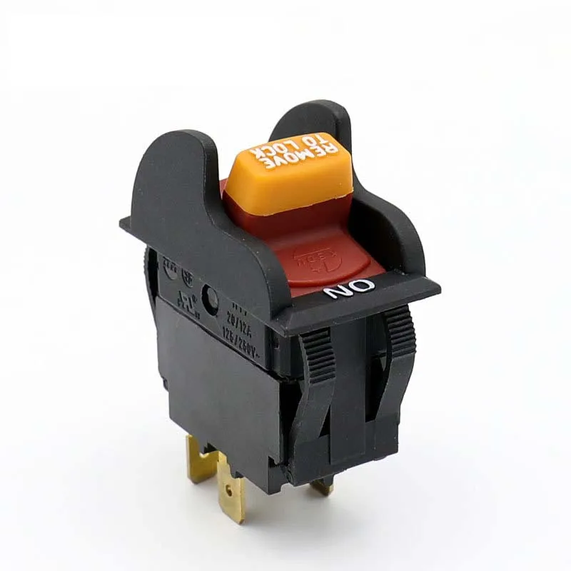 Kedu-interruptor Elétrico Industrial Hy7 Pinos 125v v ac 20a 12a Interruptor Liga Desliga para Aparelhos Elétricos Domésticos