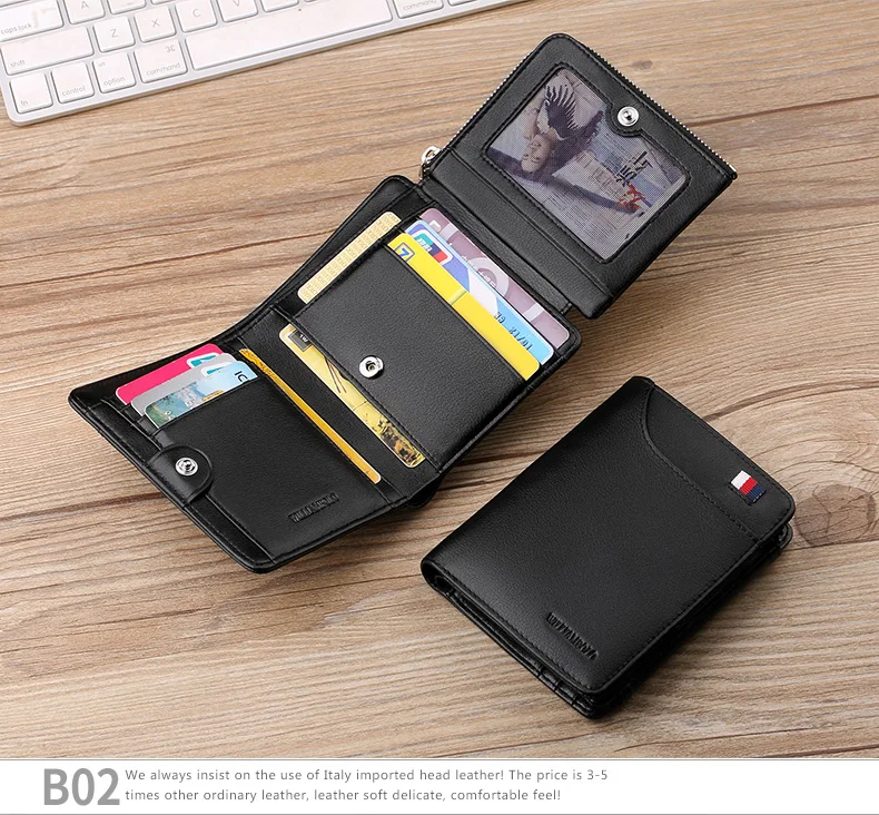 Williampolo famosa marca de moda 3 bifold