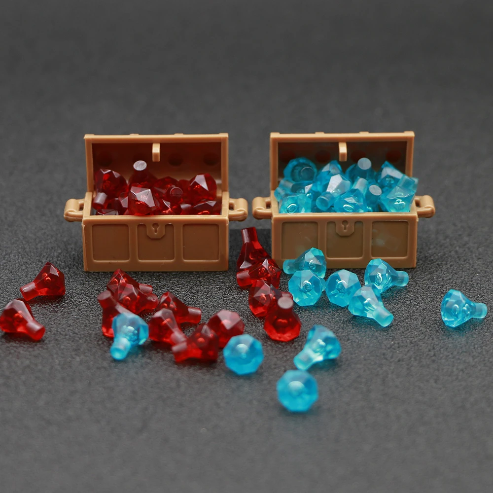 

Diamond Gem Precious Stone Caribbean Building Blocks Jewlery Box Figure MOC Accessories Bricks Brick Kits Toys