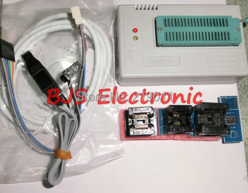 

V7.0 TL866II PLUS Support Over 15000 Chips USB Programmer with 4PCS Socket + IC Picker + Test Clip