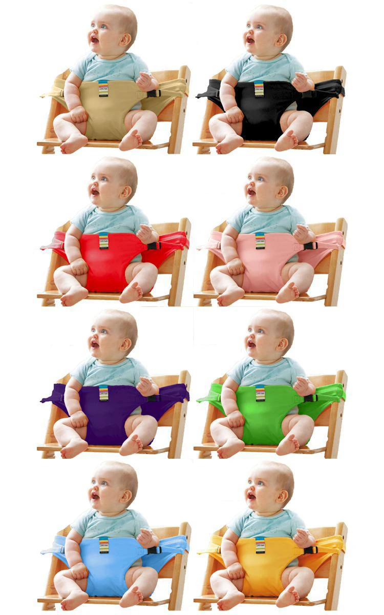 Детские портативное сиденье Дети стульчик для кормления для детей грудного ремня безопасности сиденье стульчик для кормления жгут