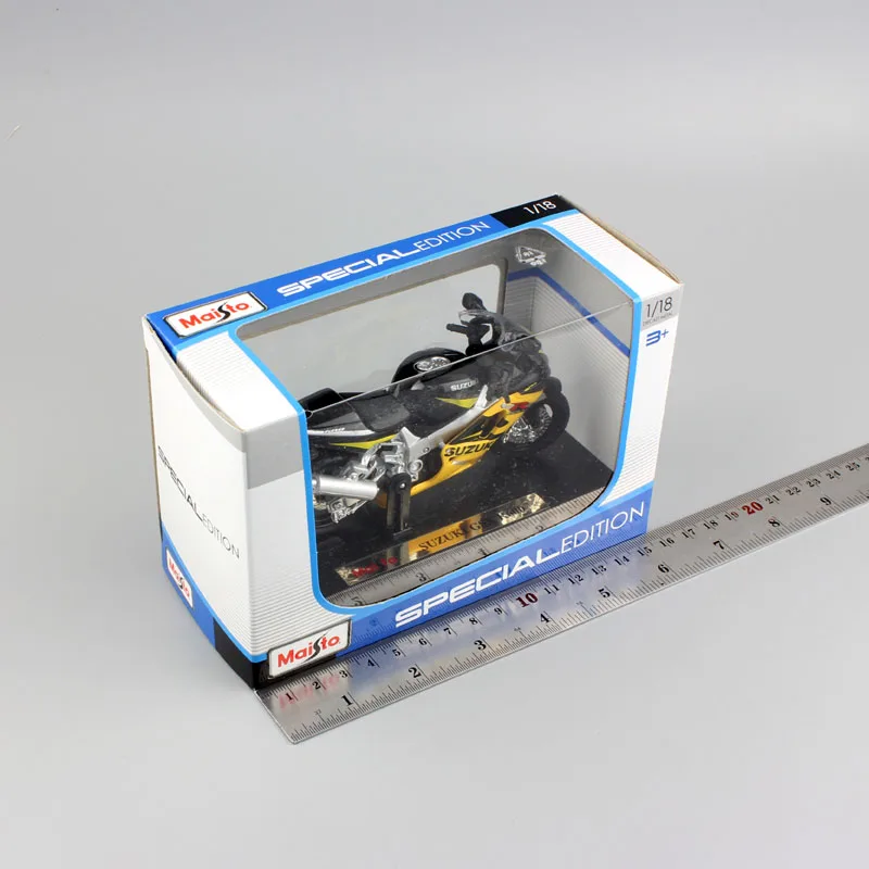 Коллекция 1/18 maisto mini SUZUKI GSX R600 Gixxer GSXR спортивный велосипед металлические Литые и
