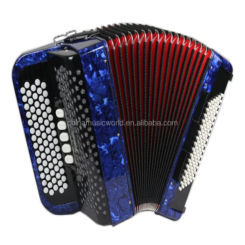 Afanti Super popular 72keys 96Bass Dark Blue Piano Accordion AFA-54 accordion fabric