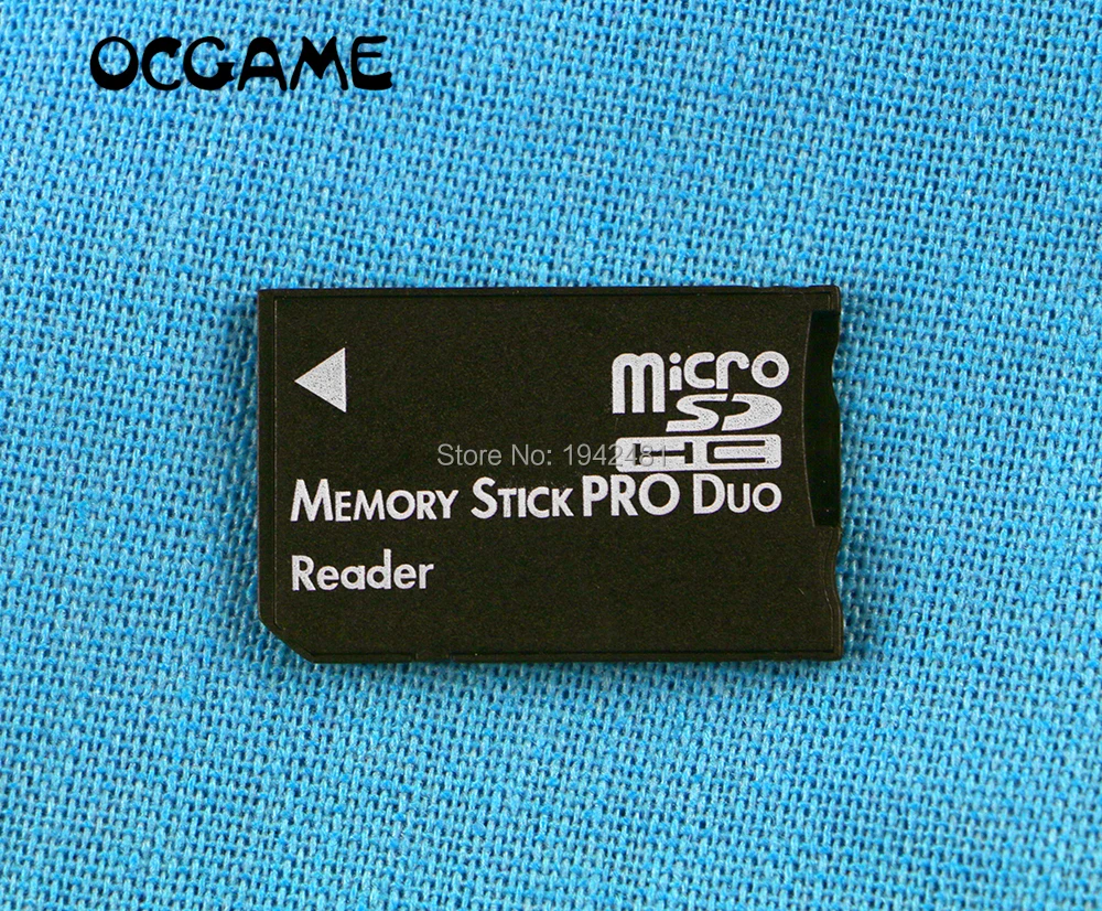 Адаптер для карт OCGAME SDHC TF в MS Pro Duo переходник карты памяти Reader PSP 1000 2000 3000 psp 3000|tf 300|tf 2tf card reader |
