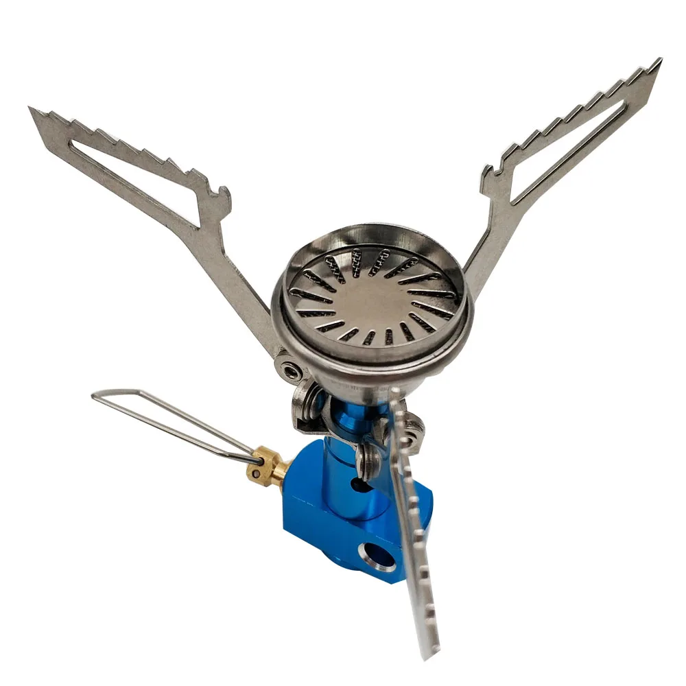 

Earth Star Outdoor Camping Stove Small Portable High Pressure Burner Foldable Stainless steel Mini Camping-Stove