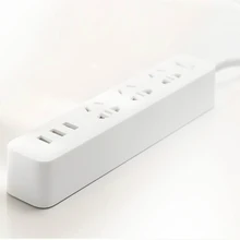 Original Mini Smart Power Socket Portable Strip Plug Adapter with 3 USB Port Multifunctional Smart Home Electronics