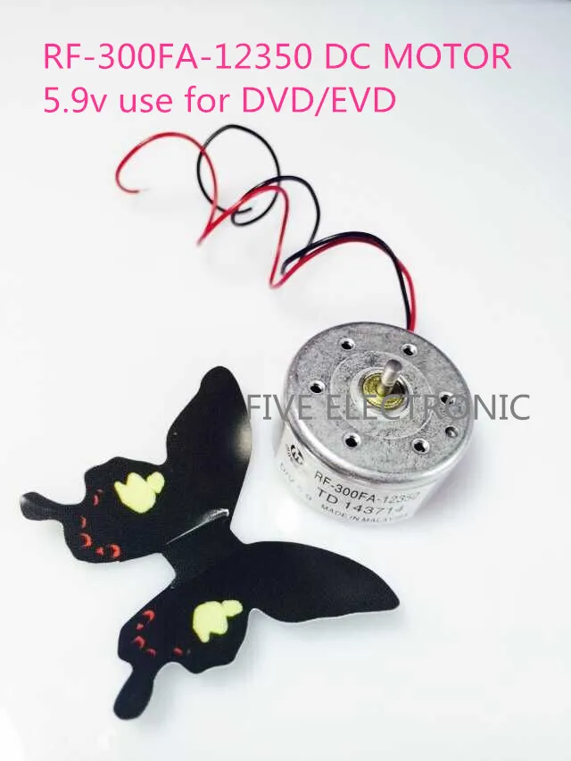 RF-300FA-12350 микро двигатель постоянного тока, двигатель 300 для DVD-плеера/ретранслятора/рекордера/DIY-моделей