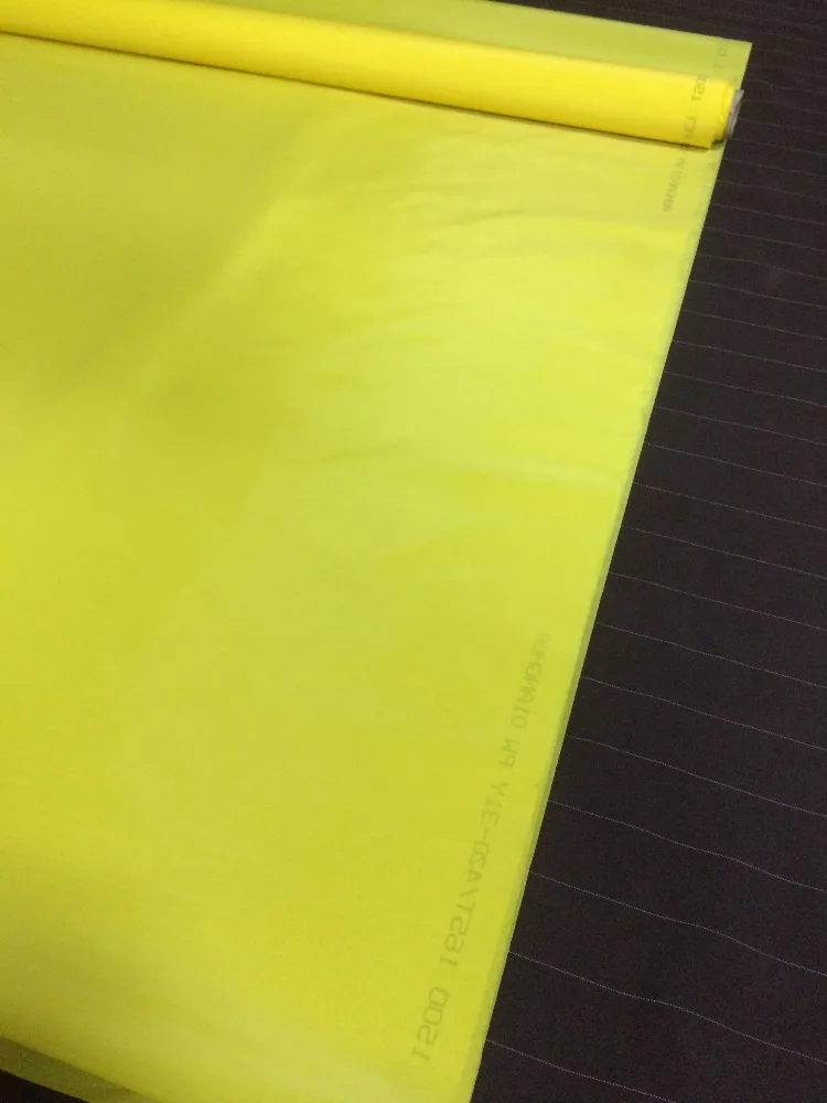 Желтый 77T-48um-260CM ткани с принтом для печати с бесплатной доставкой