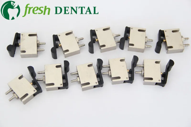 10 шт. стоматологический часто открывающийся переключатель нормальный открытый навесной клапан квадратная скобка клапан нормально открытый стоматологический стул SL1247