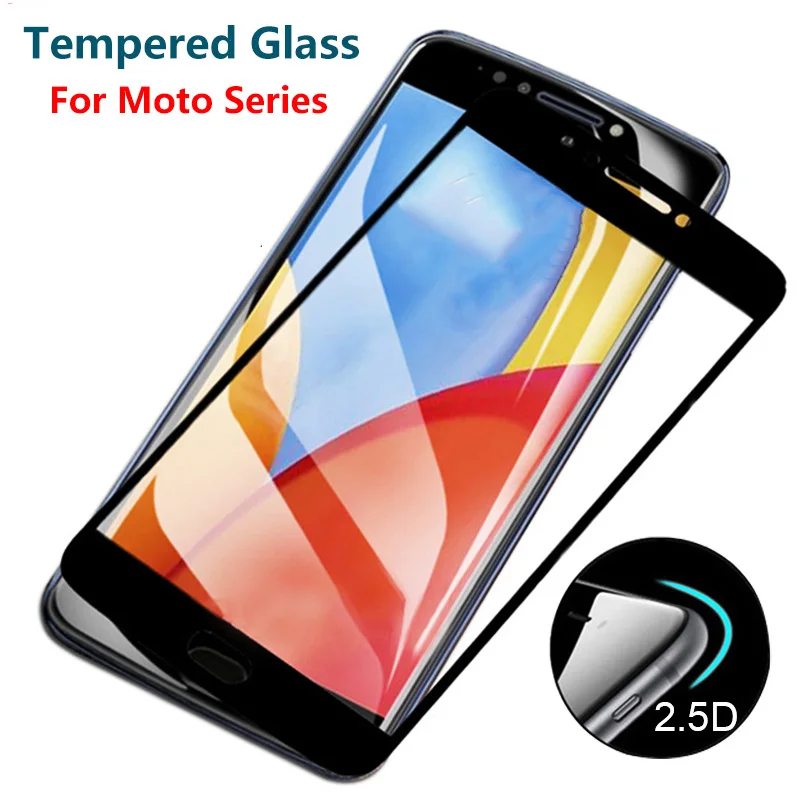 Закаленное стекло 9H для Moto P30 play note Z2 Z3 G5S Plus G6 C защитная пленка с полным покрытием