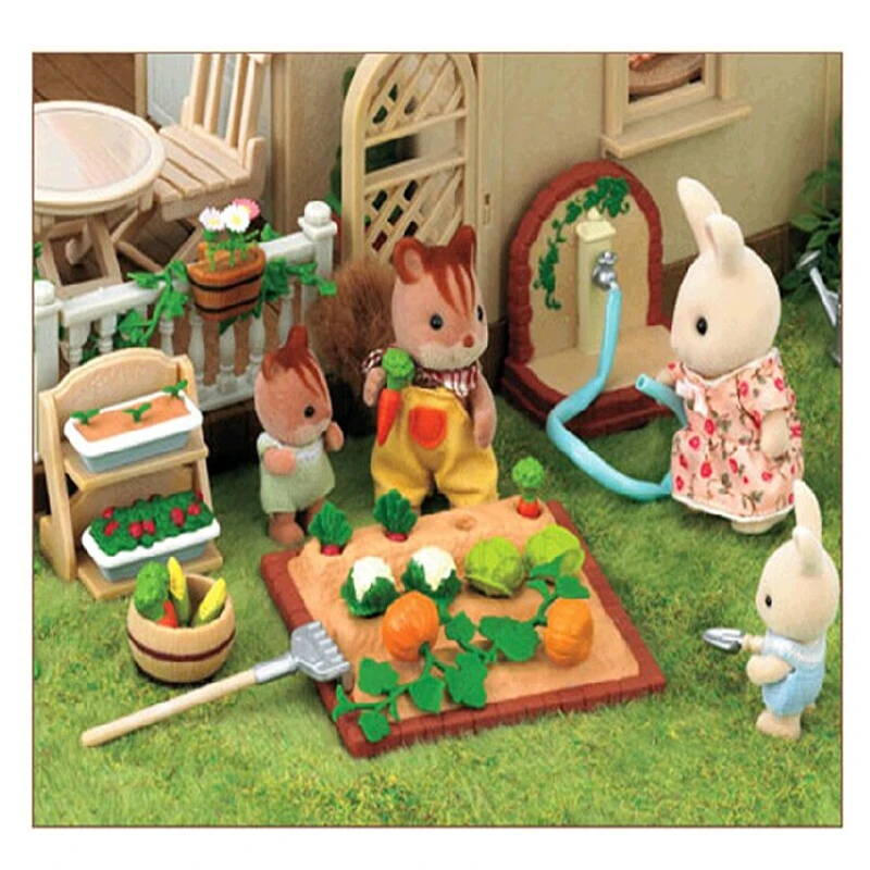New Arrival Sylvanian Families Toy Miniature Furniture Vegetable Garden