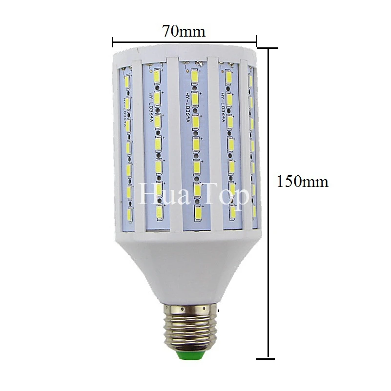 Лампада E27 98 светодиодный s 5730 Epistar SMD 30 Вт Светодиодный светильник AC 110 В/220 В Высокая светящаяся кукурузная Люстра потолочная лампа Точечный светильник 30 Вт