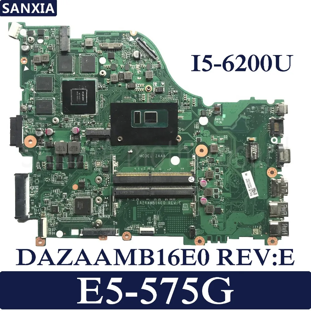 

KEFU DAZAAMB16E0 Laptop motherboard for Acer Aspire E5-575G original mainboard I5-7200U GT940MX
