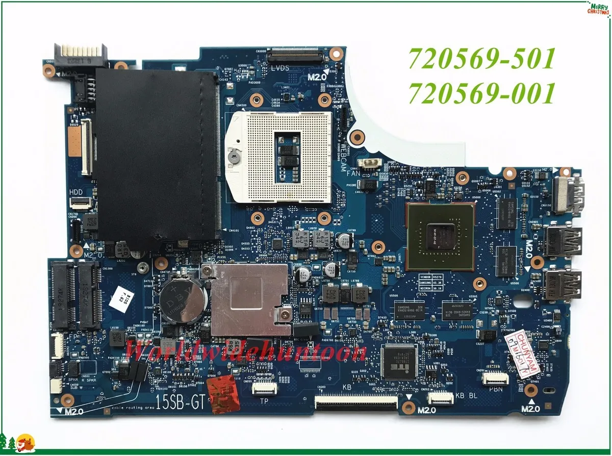 Высококачественная материнская плата MB 720569-501 720569-001 для ноутбука HP Envy TouchSmart 15 15-J