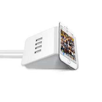 

USB Hub 4 Port Micro High Speed OTG Hub Multi USB3. 0 Splitter For Windows Tablet/Smartphone/PC With Phone Holder Stand