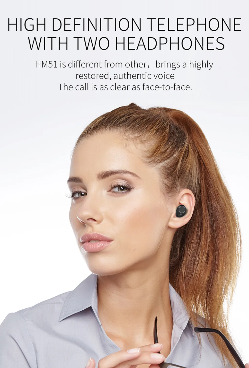 

Bluetooth Headphones Wireless Earbuds TWS True Bluetooth 5.0 Twins Stereo Earphone In-Ear Headset L617