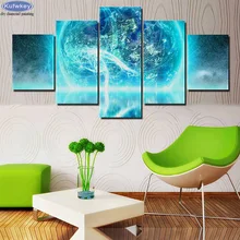 5 pcs Custom diamond embroidery Cosmic planet daimond painting Cross Stitch full square Rhinestone mosaic puzzle,wall stickers