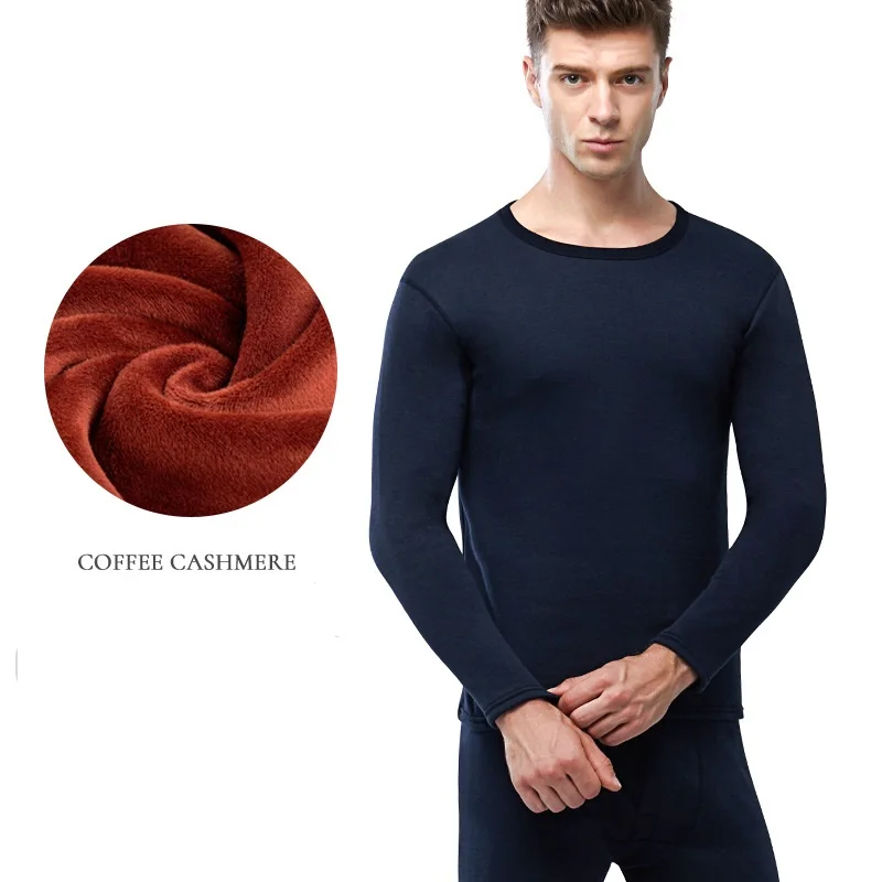 Hot Sale 2018 New Thermal Underwear For Men Long Johns Winter Women Thermo Shirt+pants Set Warm Thick Fleece Size L-XXXL