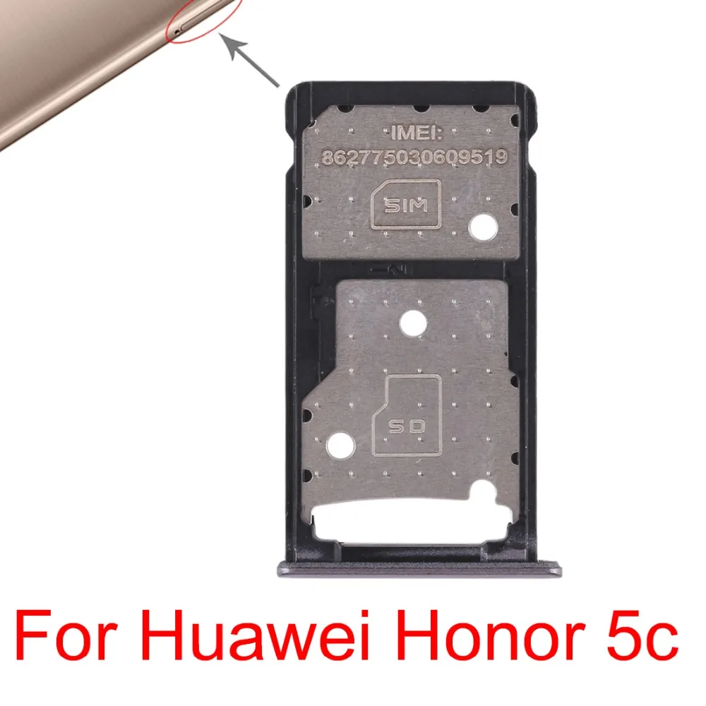 Лоток для sim-карт+ лоток для sim-карт/лоток для карт памяти Micro SD для huawei Honor 6A/Honor 5c/P9 Plus