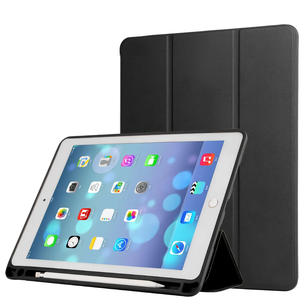 

Protective Case Stand Cover For Apple iPad Mini 5 (5 Generation) 2019 New Protective Case with Pen Slot