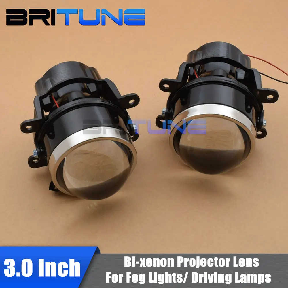 Fog Light Lens Bi Xenon Projector For Ford Mazada Mitsubishi Nissan Pajero Subaru Citroen Dacia Renault