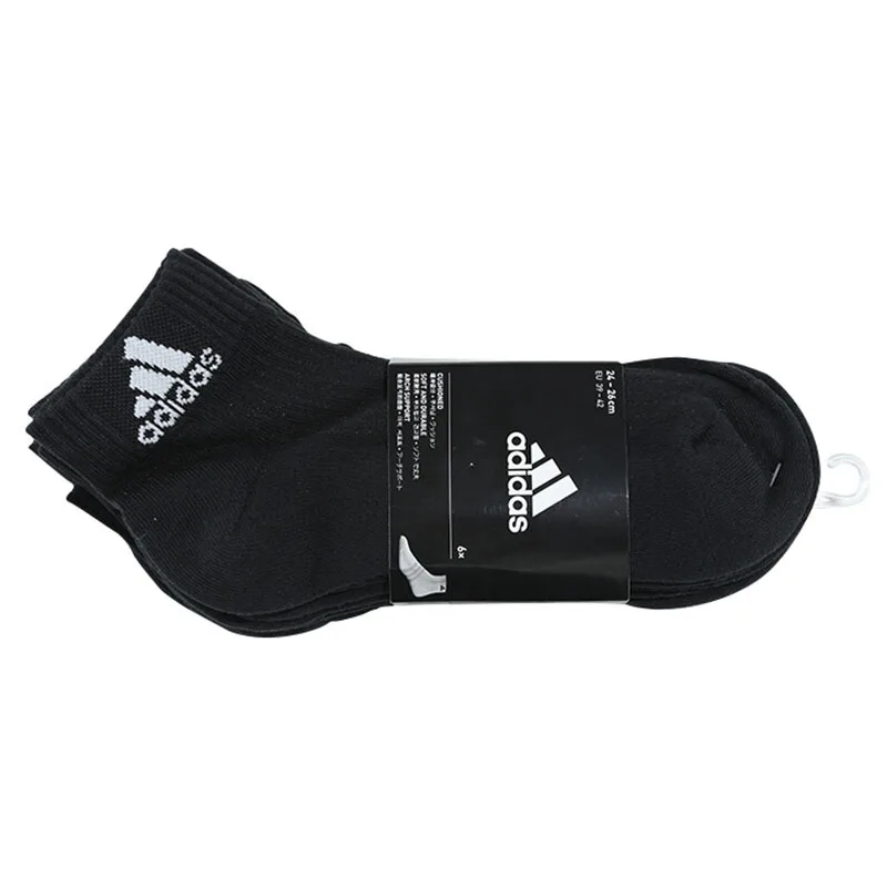 Новые оригинальные спортивные носки Adidas 3S на HC унисекс (6 пар)|Носки для бега| |