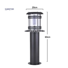 ZJMZYM Новое поступление 60 см Газон Свет ZC-CPD9209 Солнечный светодиодный пейзаж садовые фонари Уличные водонепроницаемые лампы освещения травы 6-8 часов