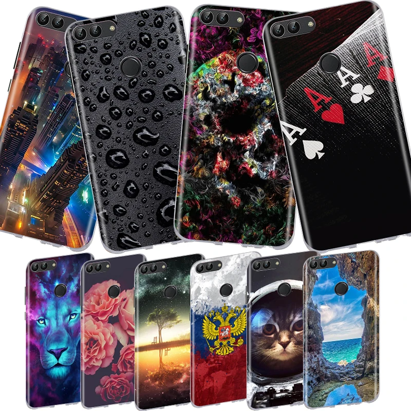 Силиконовый чехол из ТПУ для Huawei P умный Psmart защитный Бампер Enjoy 7S