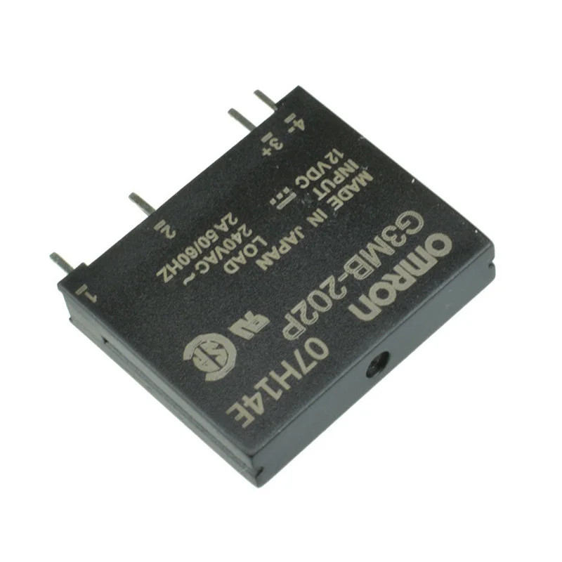 Релейный модуль G3MB-202P G3MB 202P DC-AC PCB SSR In 5V 12V 24V DC Out 240V AC 2A твердотельный релейный модуль