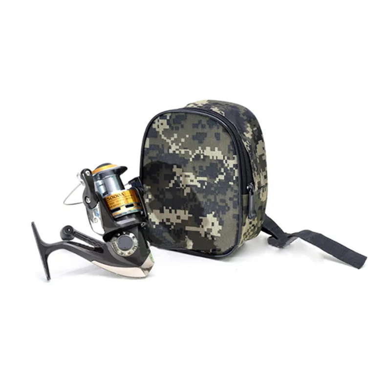 Outdoor Portable Reel MINI Bag Pocket Fishing Tackle Pouch Sports