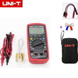 UNI-T UT139C True RMS 3 5/6 ЖК-дисплей Цифровой мультиметр электрический ручной тестер мультиметр, измеритель иммитанса Амперметр Multitester с сумкой