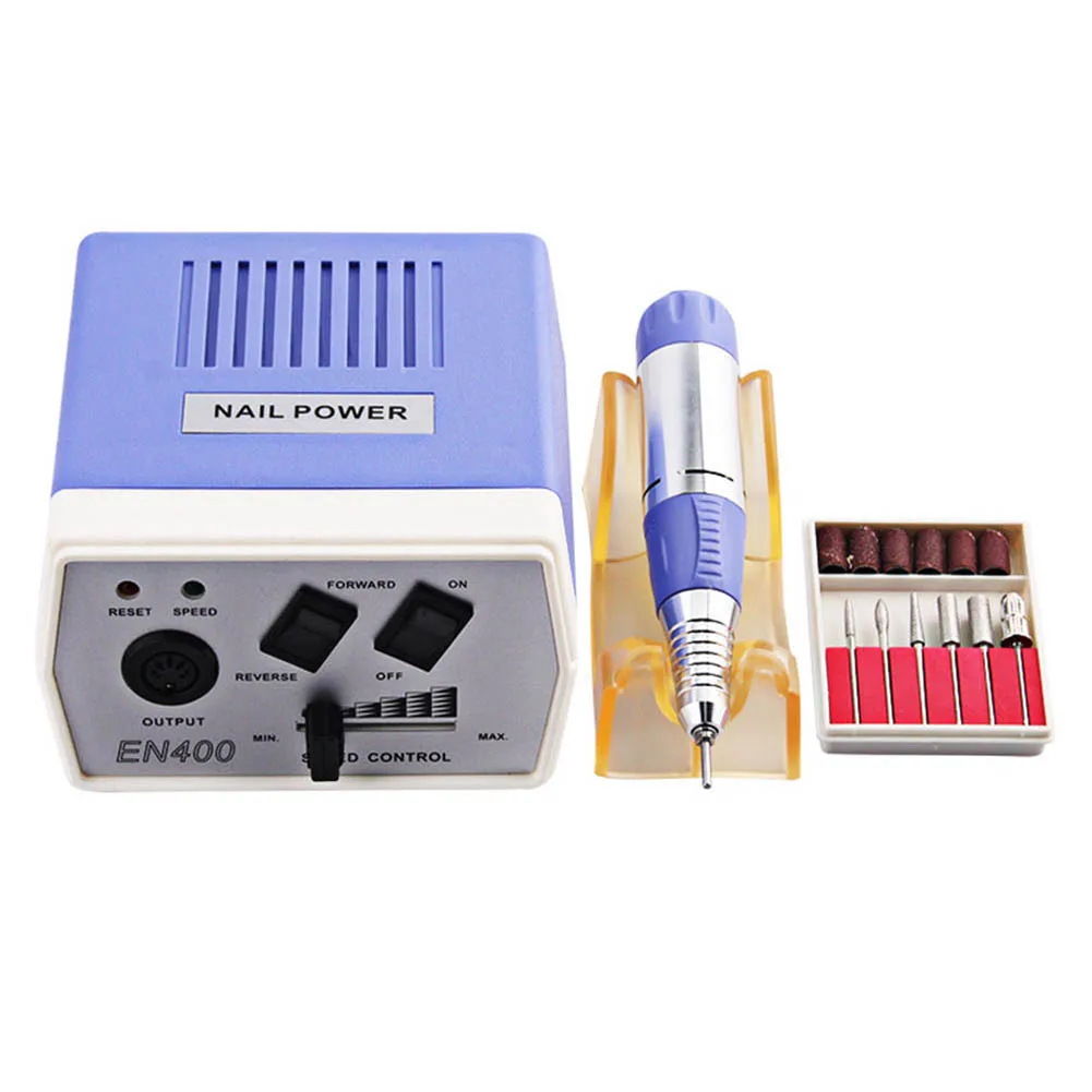 

New Electric Nail Art Machine Kit 30000 RPM File Drills Bits Tool Set for Manicure Pedicure 998