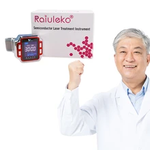 CE 650nm лазерные медицинские часы физиотерапия запястье для лечение гипертонии усилитель сопротивления вязкость крови холестерин