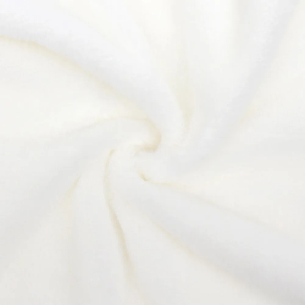 AHB 90 см* 150 см теплая плюшевая ткань мягкая ткань для зимы DIY Домашний текстиль Одежда Игрушка пошивное ремесло искусственный мех Ткань - Цвет: Белый