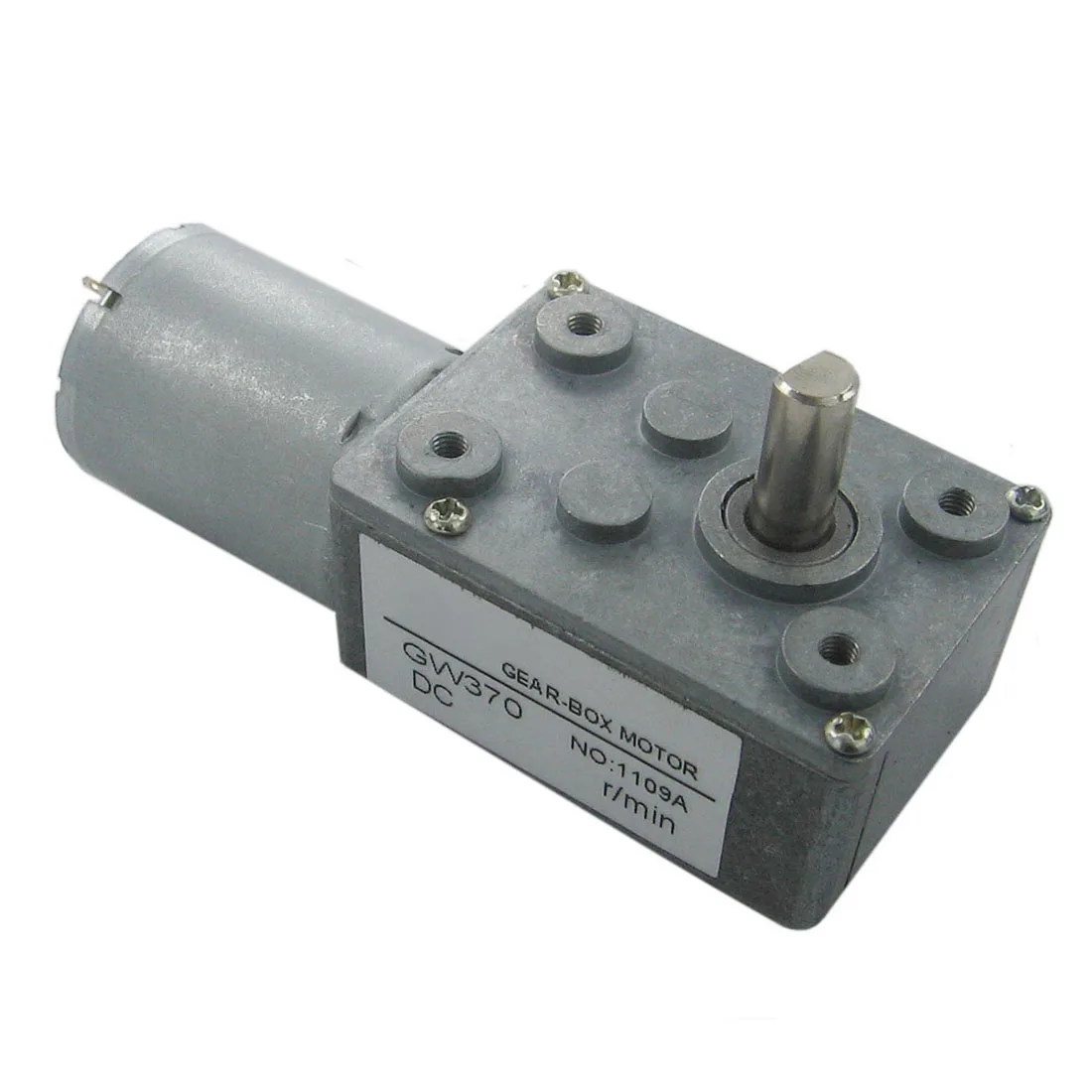 

GW370 12V DC 24RPM High Torque Turbo Worm
